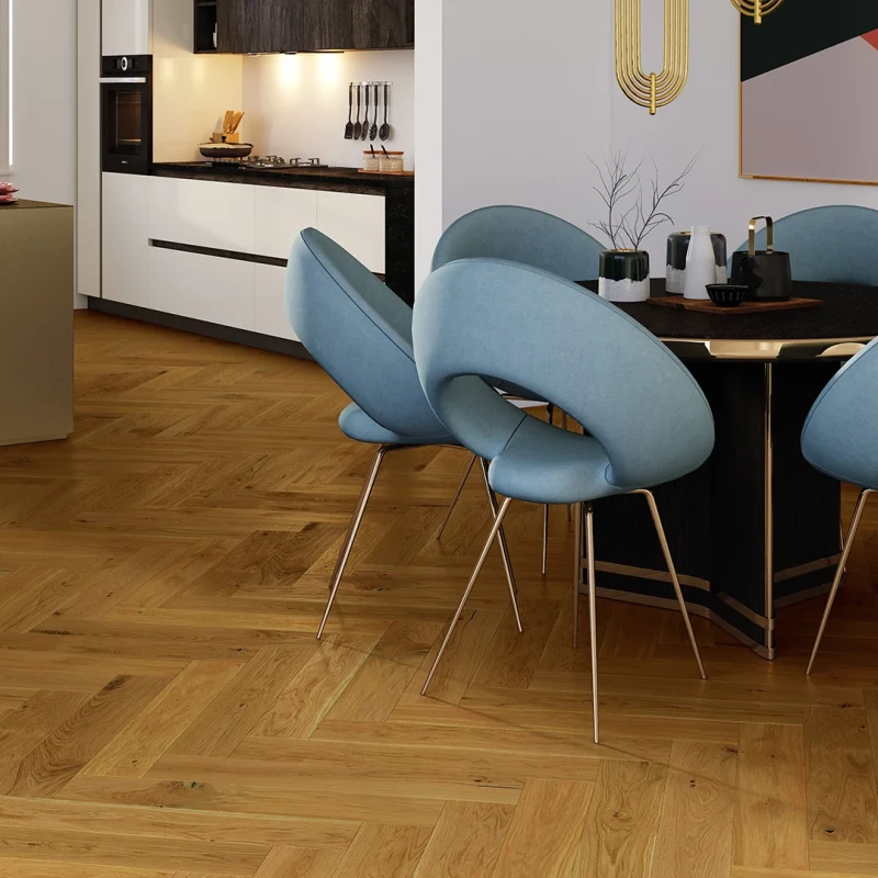 Stejar Vibrance Herringbone 110 photo1